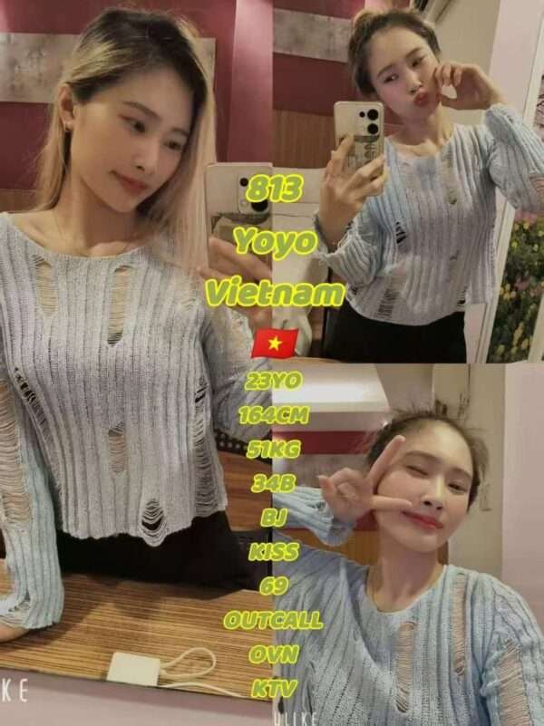 813 Yoyo JB Escort Girl