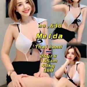 638 Melda JB Escort Girl