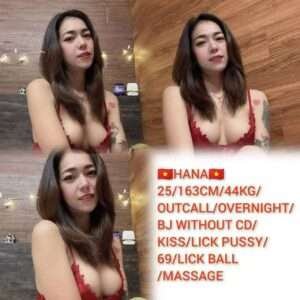 Hana JB Escort Girl